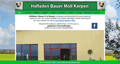 Desktop Screenshot of bauer-moll.de